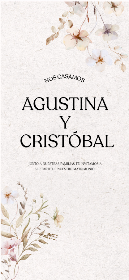 Ejemplo de invitación Esencial